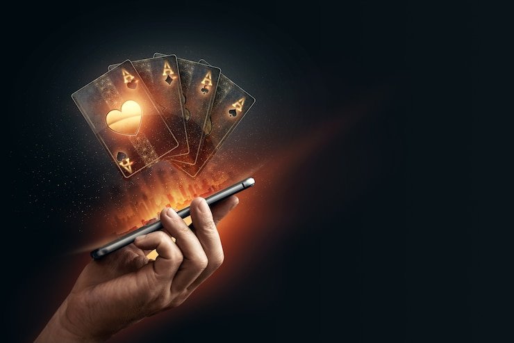 Antarmuka aplikasi mobile jm toto menampilkan pasar Liga 1 dan opsi deposit DANA